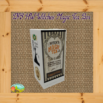 Personalized Witch's Magic Tea Wooden Sign - Halloween Gift Idea - Cures Charms Bewitchments Evil Eye Jinxes